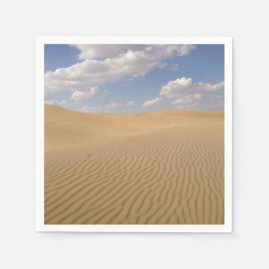 Woestijndag uitzicht servet (Voorkant)