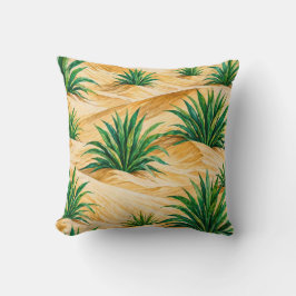 Woestijnduinen Agave Patroon Kussen