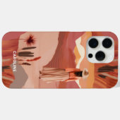 Woestijnduinen Modern Boho Collage Persoonlijk Case-Mate iPhone Case (Achterkant (horizontaal))