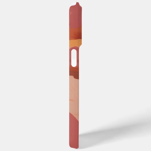 Woestijnduinen Moderne Boho Collage gepersonalisee Case-Mate iPhone Case (Achterkant / Rechts)