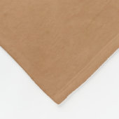 Woestijnduinen: zanderige golven textuur. fleece deken (Hoek)