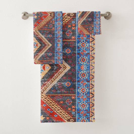 Woestijnecho's: Zuidwestelijk Boho-erfgoed Bad Handdoek (Insitu)