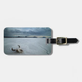 woestijnen | Bonneville Salt Flats Utah Bagagelabel (Voorkant horizontaal)