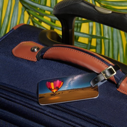 woestijnen | Doodvallei van Mesvrij Dunes Bagagelabel (Voorkant Insitu 3)