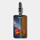 woestijnen | Doodvallei van Mesvrij Dunes Bagagelabel (Voorkant verticaal)