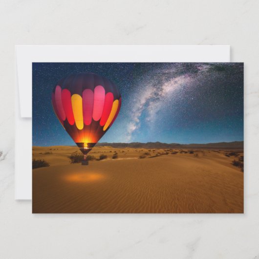 woestijnen | Doodvallei van Mesvrij Dunes Bedankkaart (Voorkant)