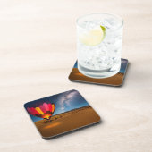 woestijnen | Doodvallei van Mesvrij Dunes Bier Onderzetter (Rechterzijde)