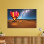 woestijnen | Doodvallei van Mesvrij Dunes Canvas Afdruk (Insitu (Woonkamer))