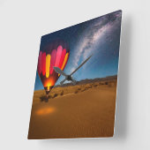 woestijnen | Doodvallei van Mesvrij Dunes Vierkante Klok (Hoek)