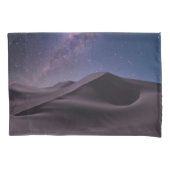 woestijnen | Milky Way Starry Sky Sand Dune Dubai Kussensloop (Voorkant)