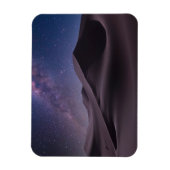 woestijnen | Milky Way Starry Sky Sand Dune Dubai Magneet (Verticaal)