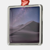 woestijnen | Milky Way Starry Sky Sand Dune Dubai Metalen Ornament (Links)
