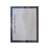 woestijnen | Milky Way Starry Sky Sand Dune Dubai Notitieblok (Linkerzijde)