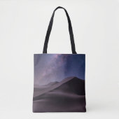 woestijnen | Milky Way Starry Sky Sand Dune Dubai Tote Bag (Voorkant)