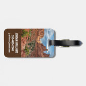 woestijnen | Nationaal park Arches, Utah Bagagelabel (Achterkant horizontaal)