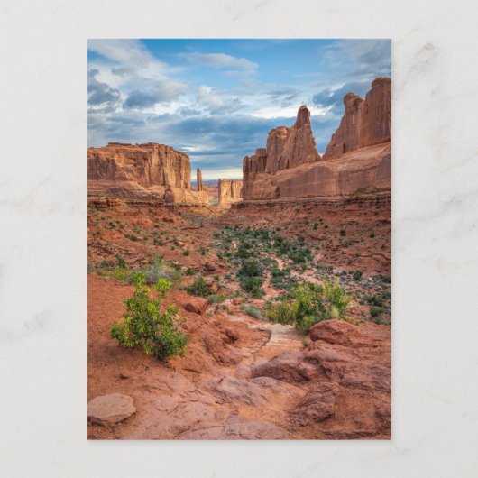 woestijnen | Nationaal park Arches, Utah Briefkaart (Voorkant)
