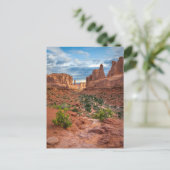 woestijnen | Nationaal park Arches, Utah Briefkaart (Staand voorkant)