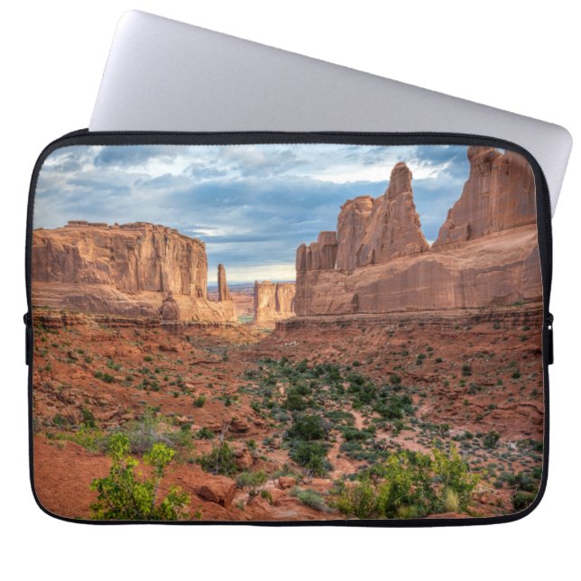 woestijnen | Nationaal park Arches, Utah Laptop Sleeve (Voorkant)