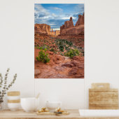 woestijnen | Nationaal park Arches, Utah Poster (Keuken)