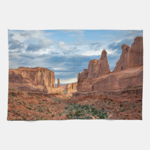 woestijnen   Nationaal park Arches, Utah Theedoek