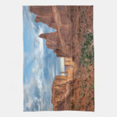 woestijnen | Nationaal park Arches, Utah Theedoek (Verticaal)