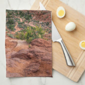 woestijnen | Nationaal park Arches, Utah Theedoek (Quarter Fold)