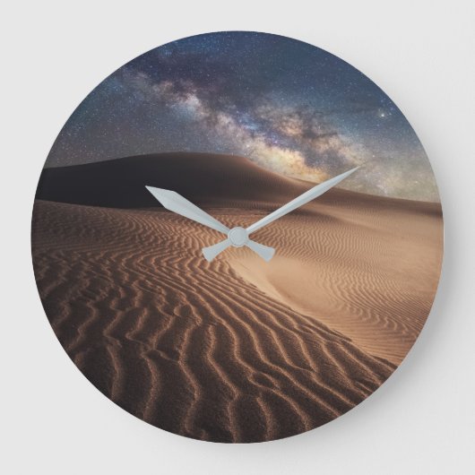 woestijnen | Ordos City Mongolia China Grote Klok (Voorkant)