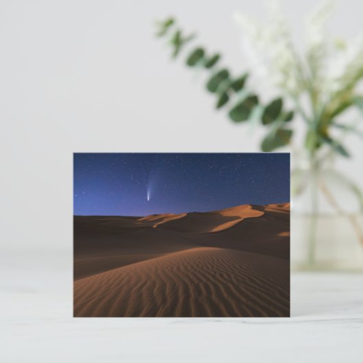 woestijnen | Sand Dune Galaxy Briefkaart (Staand voorkant)