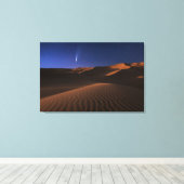 woestijnen | Sand Dune Galaxy Canvas Afdruk (Insitu (Houten vloer))