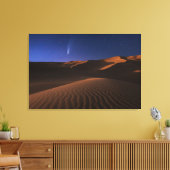 woestijnen | Sand Dune Galaxy Canvas Afdruk (Insitu (Woonkamer))