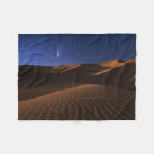 woestijnen | Sand Dune Galaxy Fleece Deken (Voorkant (Horizontaal))