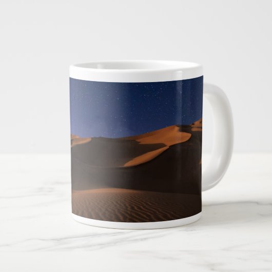 woestijnen | Sand Dune Galaxy Grote Koffiekop (Voorkant rechts)