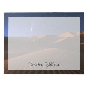 woestijnen Sand Dune Galaxy Notitieblok