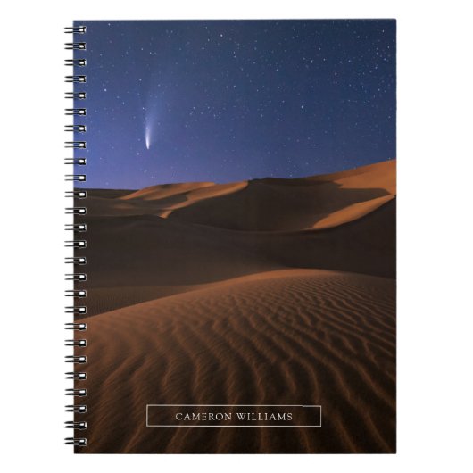 woestijnen | Sand Dune Galaxy Notitieboek (Voorkant)