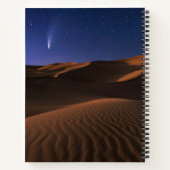 woestijnen | Sand Dune Galaxy Notitieboek (Achterkant)