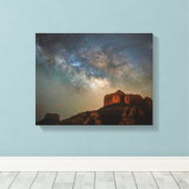 woestijnen | State Park Arizona Canvas Afdruk (Insitu (Houten vloer))