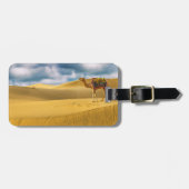 woestijnen | Thar Desert Rajasthan India Camel Bagagelabel (Voorkant horizontaal)