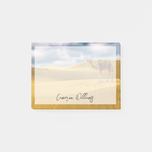 woestijnen | Thar Desert Rajasthan India Camel Post-it® Notes (Voorkant)