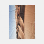 woestijnen | Verenigde Arabische Emiraten Sand Dun Fleece Deken (Voorkant)