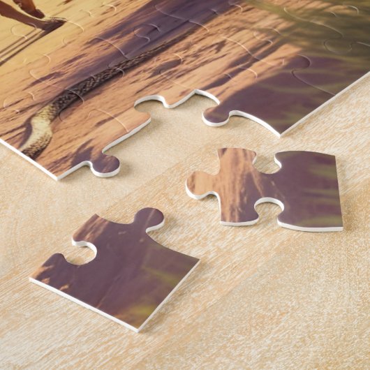 woestijnfauna legpuzzel (Zijkant)