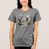 Woestijnfee Tri-Blend Shirt (Voorkant)