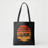 woestijngebied met  kamelen tote bag (Voorkant)