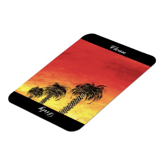 "Woestijngeviering" Magnet door All Joy Art Magneet (Linkerzijde)