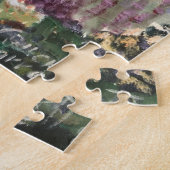 Woestijnglorie - Koel en kleurrijk landschap Legpuzzel (Zijkant)