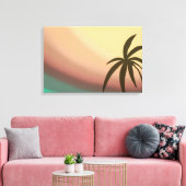 Woestijngolf Canvas Afdruk (Insitu (Woonkamer))