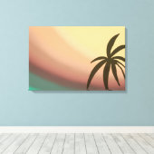 Woestijngolf Canvas Afdruk (Insitu (Houten vloer))