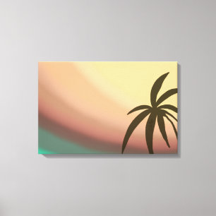 Woestijngolf Canvas Afdruk