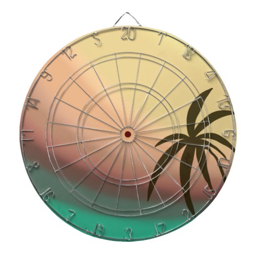 Woestijngolf Dartbord (Voorkant)