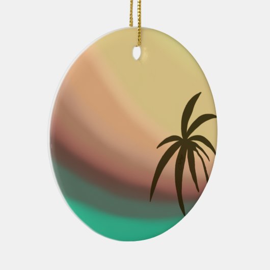 Woestijngolf Keramisch Ornament (Rechts)