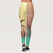 Woestijngolf Leggings (Achterkant)